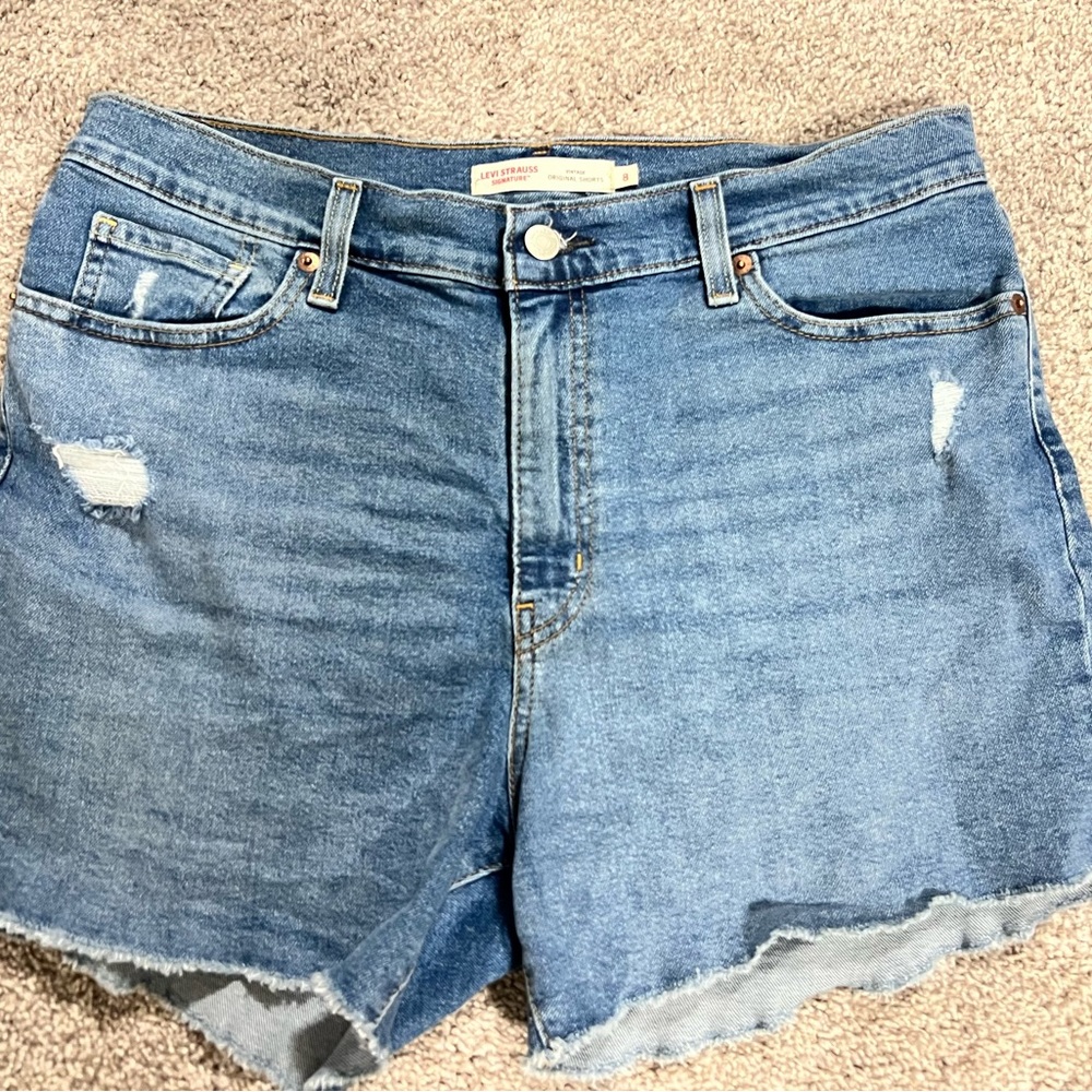 Women's Levi Original VintageDenim Shorts